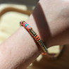 golden rainbow bracelet